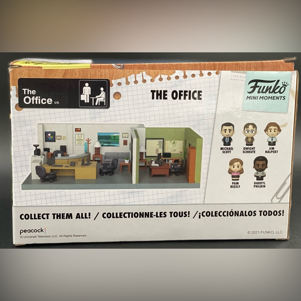 Brand New Funko The Office Darryl Mini Moments CHASE Mini-Figure Diorama Playset - Picture 4 of 8